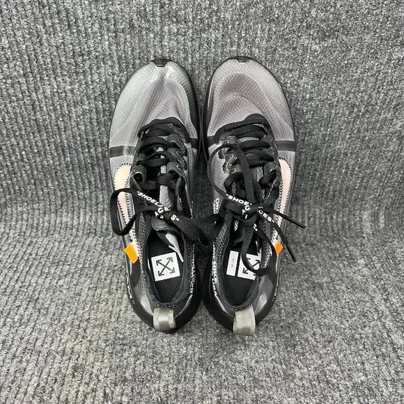 Nike Off-White‎ x Zoom Fly SP Black Shoes Mens 6.5 / Womens 8 AJ4588-001